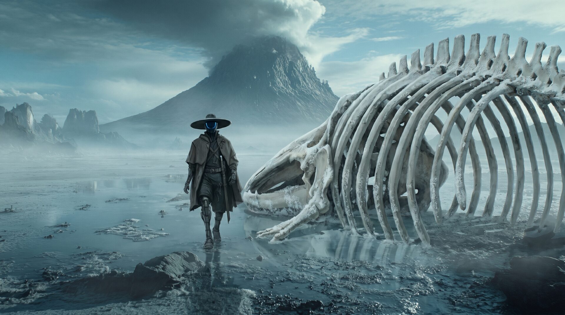 Styleframe, whale skeleton